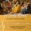 Concert « Les Goûts réunis » au temple de Douai